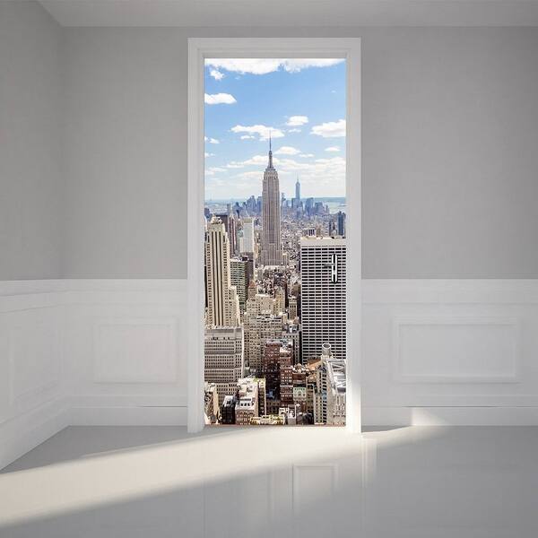 Shop Chezmax 3d Door Mural Art Sticker Removable Self Adhesive