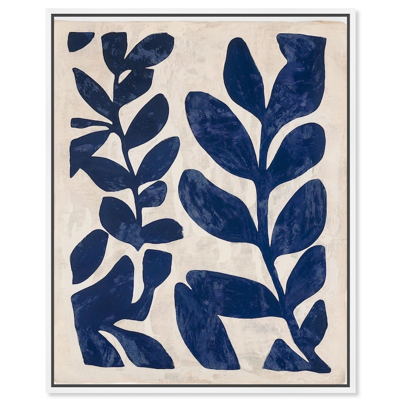 Skyleaf Echo I Canvas by Art Remedy - 20" x 24" - White