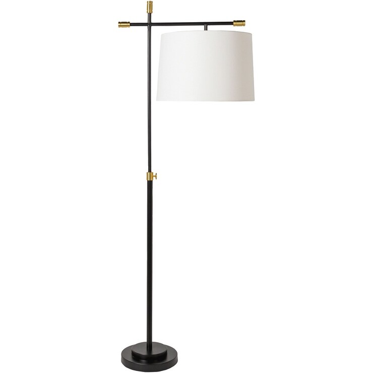 Modern black and gold floor lamp sales