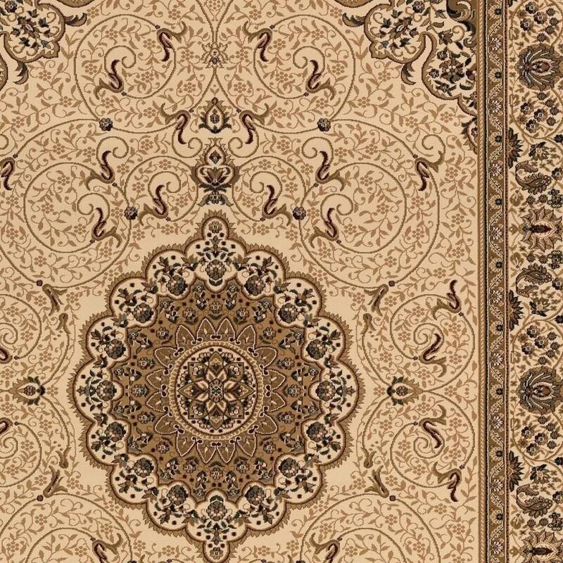 HomeRoots Oriental Traditional Rectangle Area Rug - 32 in. x 24 in. x 0.35 in.