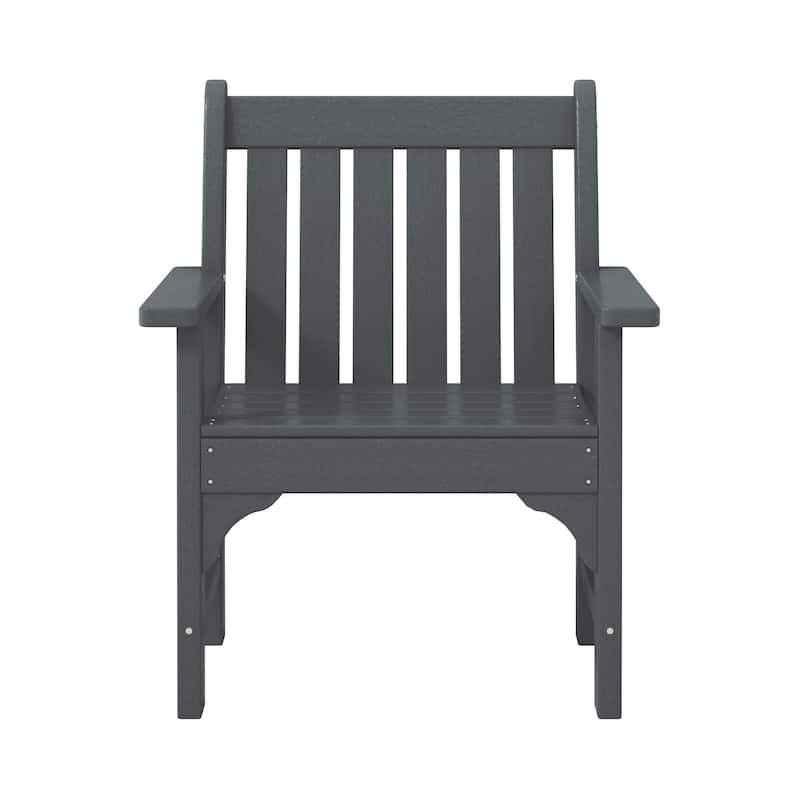 Laguna Outdoor Dining Poly Garden Arm Chair (Set of 2)