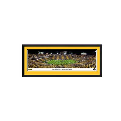 Iowa Hawkeyes Football Large Framed Panoramic Picture