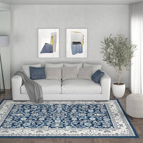 Carrington Traditional Border Indoor Area Rug