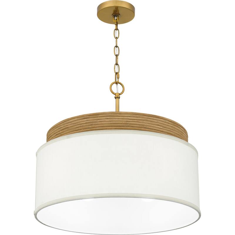 Malia 4-Light Brushed Gold Pendant Light
