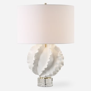 Uttermost Saylor White Table Lamp - 27.5'' H X 19'' W X 19'' D