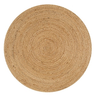 JONATHAN Y Skye Two-Tone Jute Hippy Circle Area Rug - Bed Bath & Beyond ...