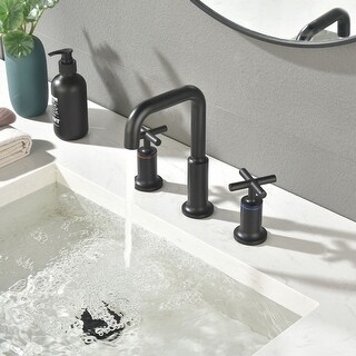 Widespread Bathroom Sink Faucet Double Handle Bathroom Sink Faucet