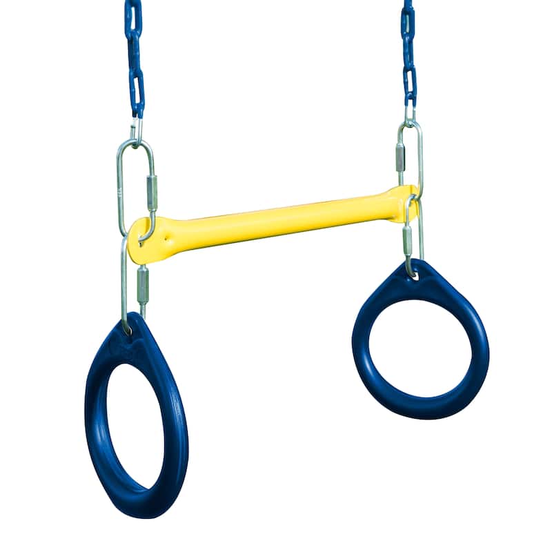 Swing-N-Slide Wrangler Deluxe Swing Set Hardware Kit with 2-Piece Summit Slide (Lumber Not Included)