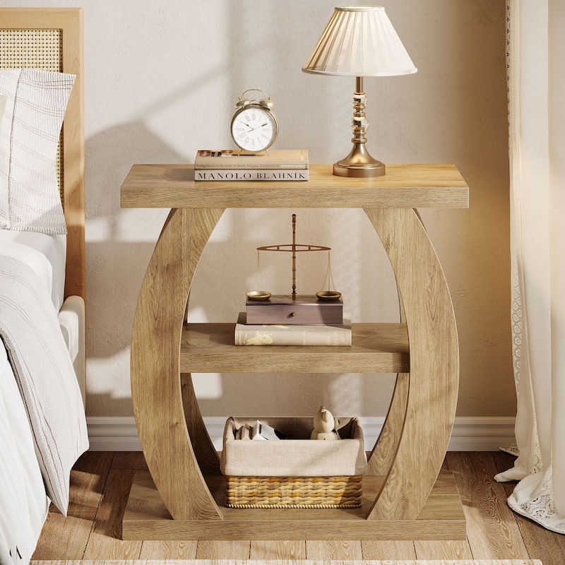 3 Tier Side End Table for Living Room / Bedroom