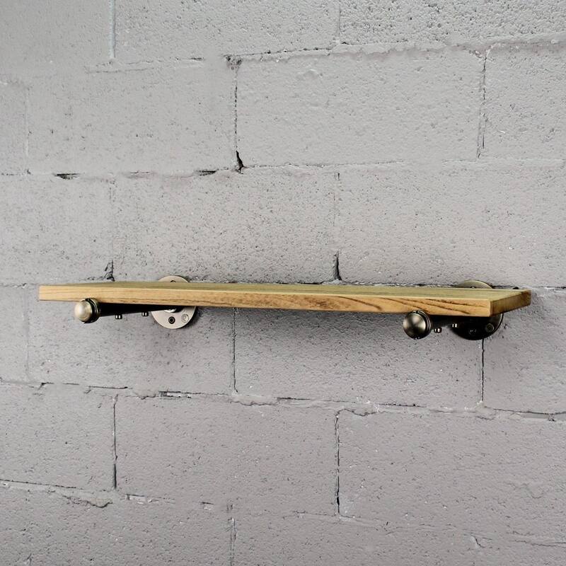 Somerville Farmhouse Industrial Wall Shelf