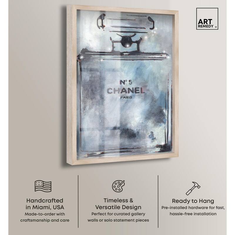 Doll Memories - Grey Perfume Shadowbox by Art Remedy