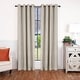 preview thumbnail 97 of 168, Superior Linen Washable Room Darkening Curtains, Set of 2 Panels