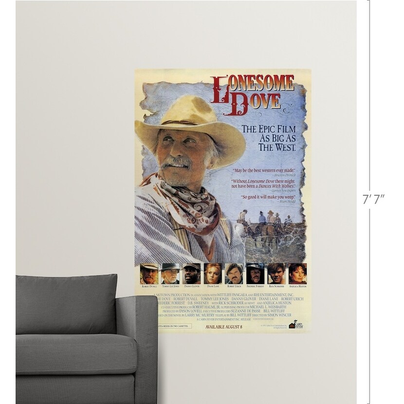 Shop Lonesome Dove 1989 Poster Print Overstock 24131016