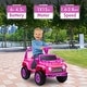 preview thumbnail 21 of 20, Kids Ride On 6V Electric Truck Car,Battery Powered Electric 4 Wheeler Truck