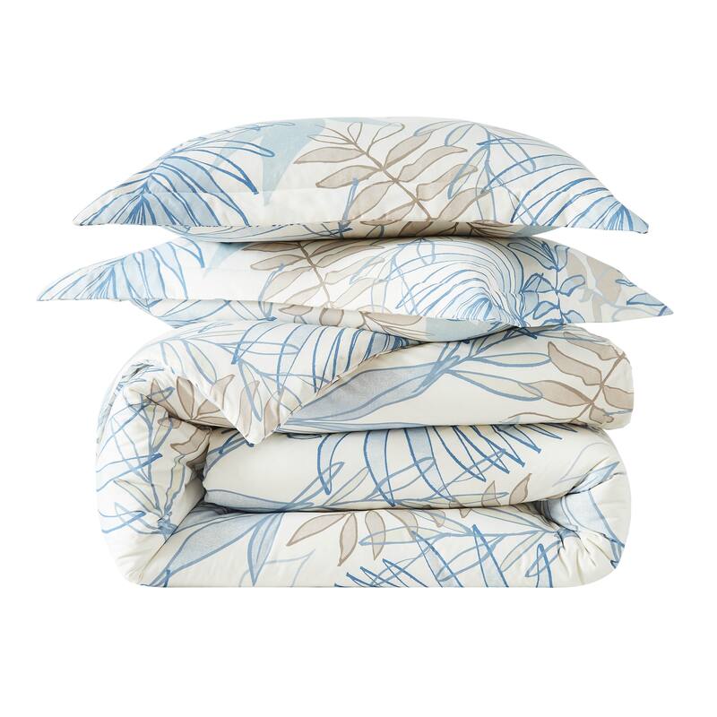 Tropic Leaf Oversized Comforter Set