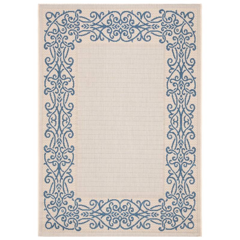SAFAVIEH Courtyard Marylou Waterproof Patio Backyard Rug