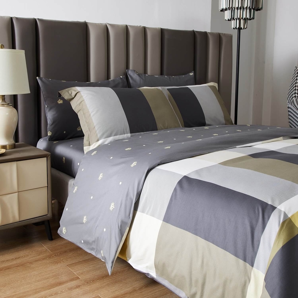 Details about   Heavy Winter Egyptian Cotton Duvet/Quilt 200 GSM White Striped US Full XL Size 