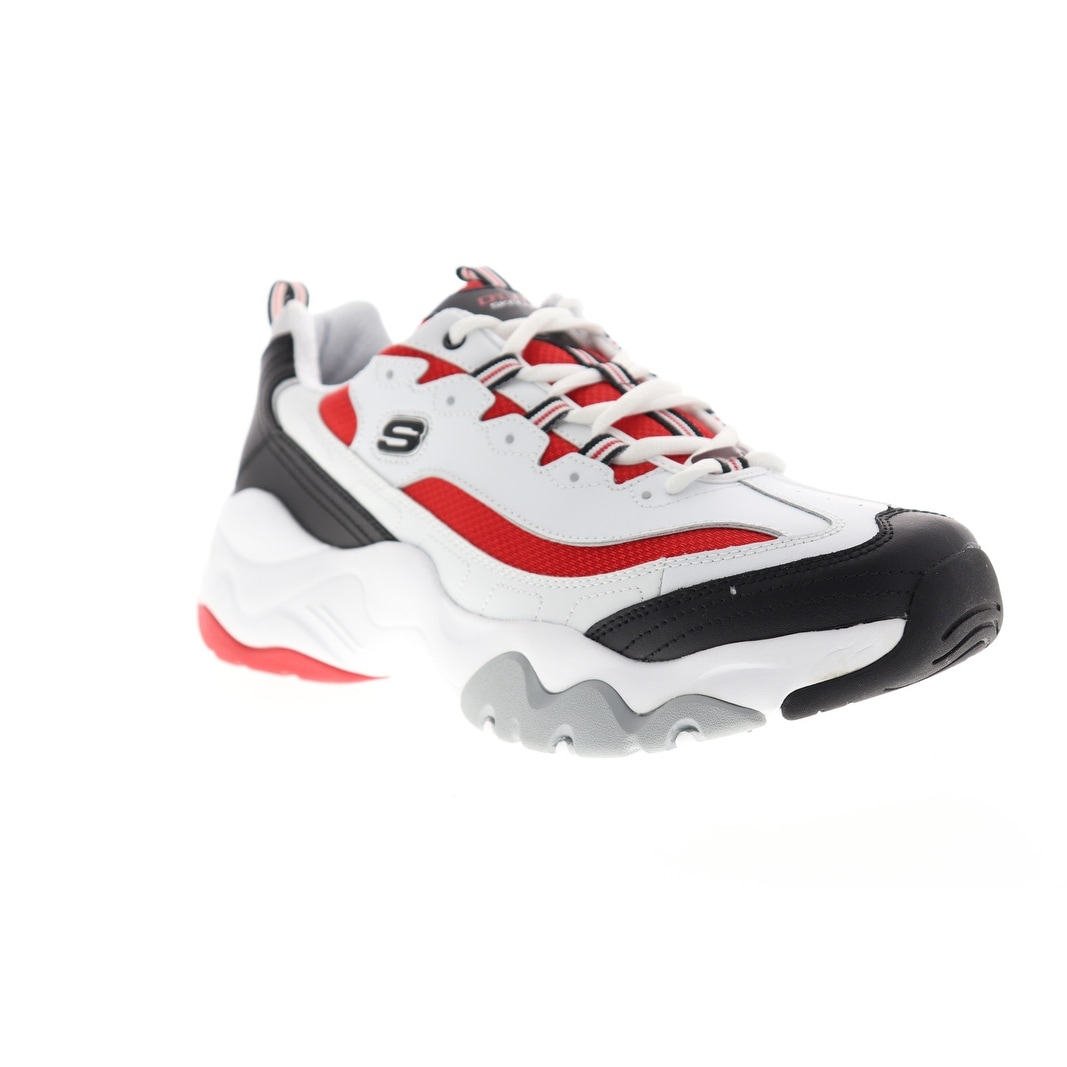 skechers d'lites 3 mens red