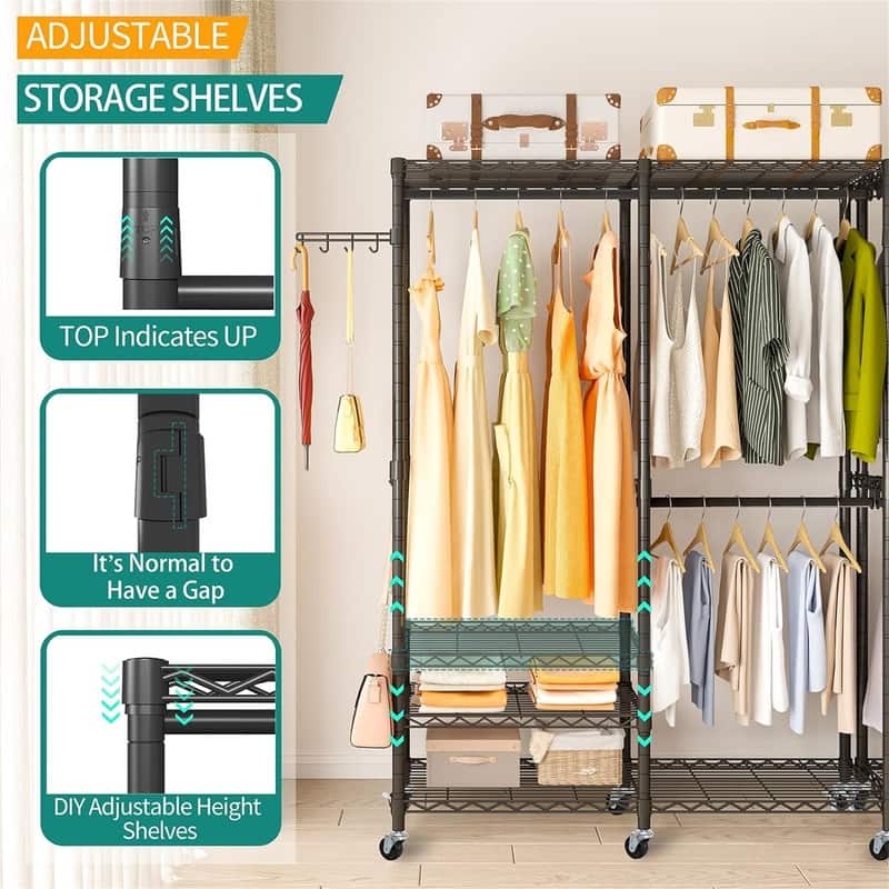 Garment Rack 3 Tiers