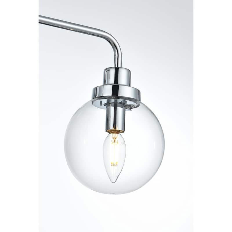 Elegant Lighting LD7035W28 Hanson 3 Light 28" Wide Vanity Light