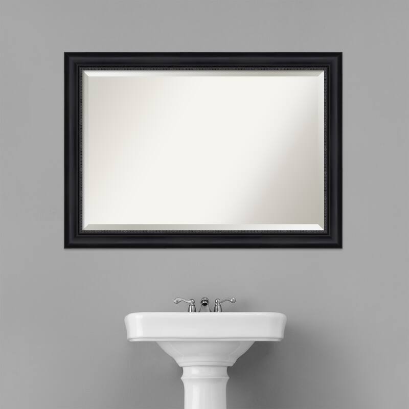 Beveled Bathroom Wall Mirror - Astor Frame