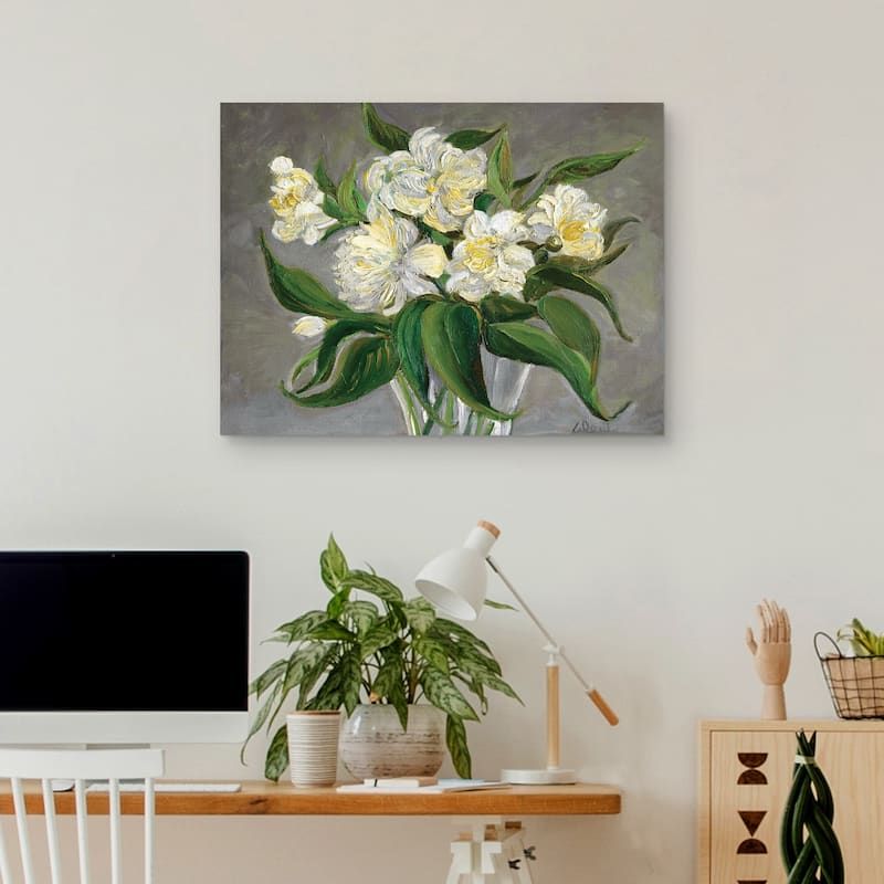 Bouquet Bliss REV by Alexi Fine Canvas Art Print