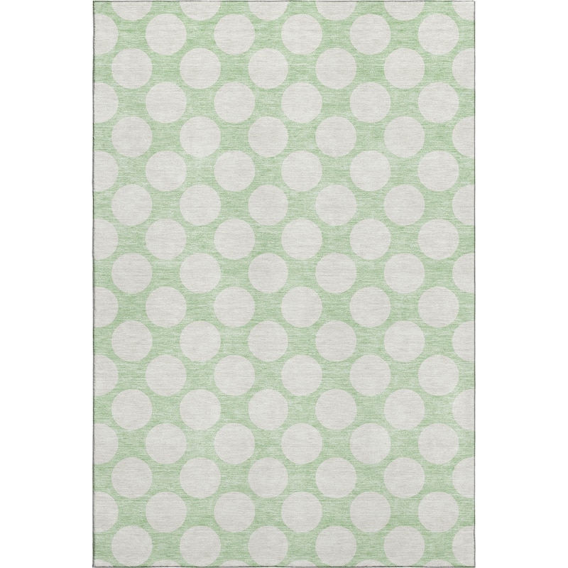 Premium Washable Super Soft Modern Polka Dots Mayfield Rug