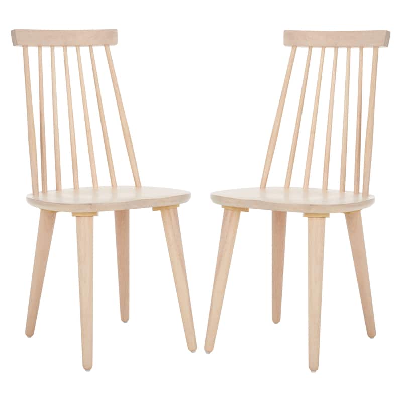 SAFAVIEH Home Burris 18-inch Side Chair [SET of 2] - 17"W x 21"D x 36"H