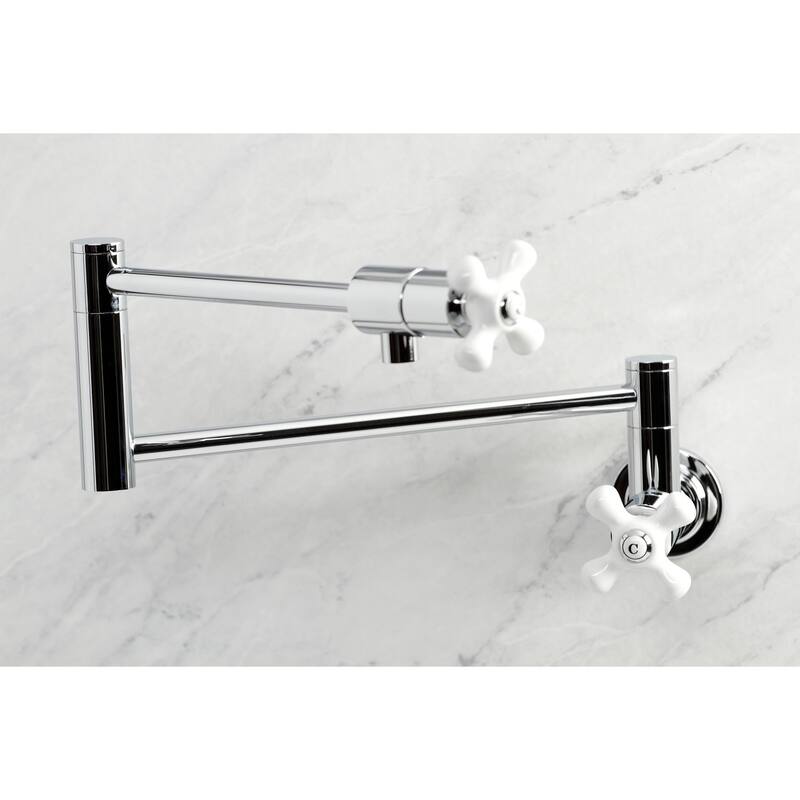 Metropolitan Wall Mounted Pot Filler Faucet