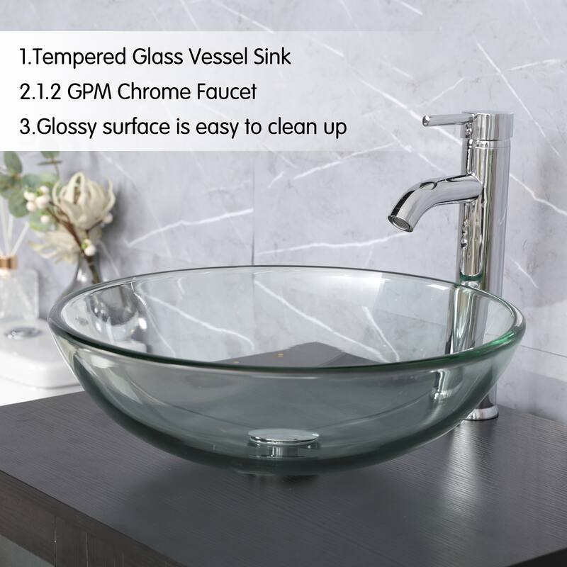 24" Bathroom Vanity with Sink Set Storage Cabinet Combo