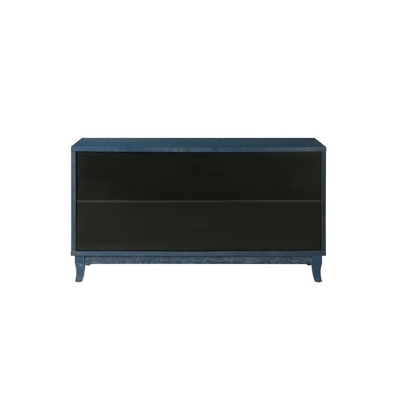 Modern Handcrafted Rattan Dressers Chest with 4 Rattan Doors for Bedroom
