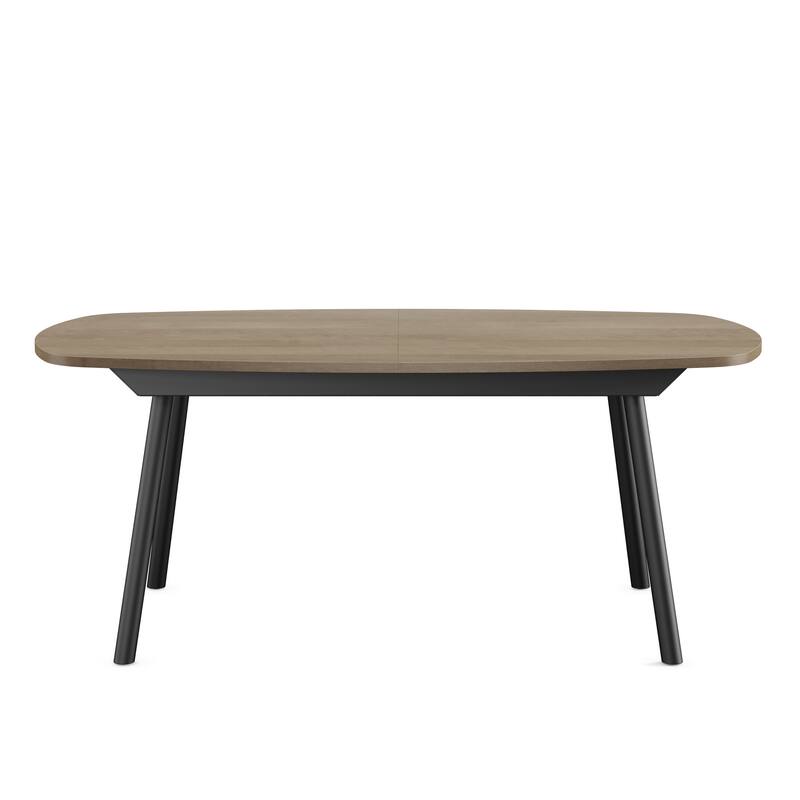 Amisco Gibson Table and Lucio Chairs 7-Piece Dining Set