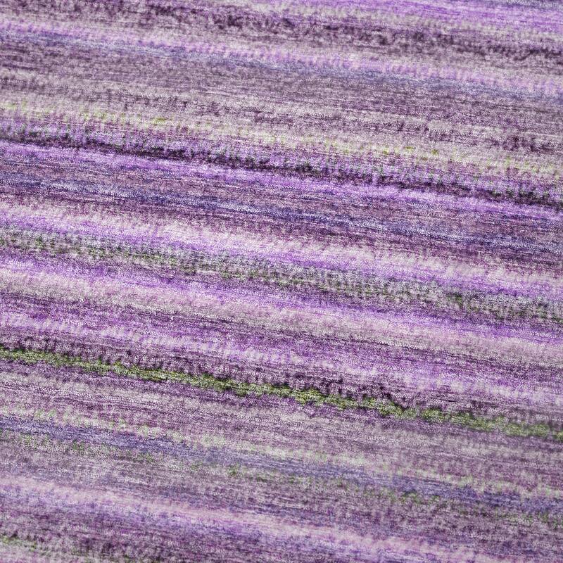 Premium Machine Washable Casual Stripes Sherpa Throw Blanket