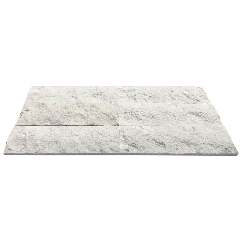 Fresca Limestone 4" x 12" Split Face Tile - 1 Box (5.00 sqft) - Beige
