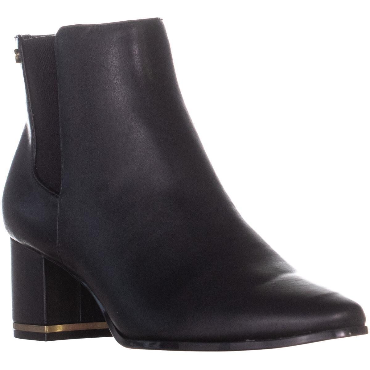 calvin klein heel boots