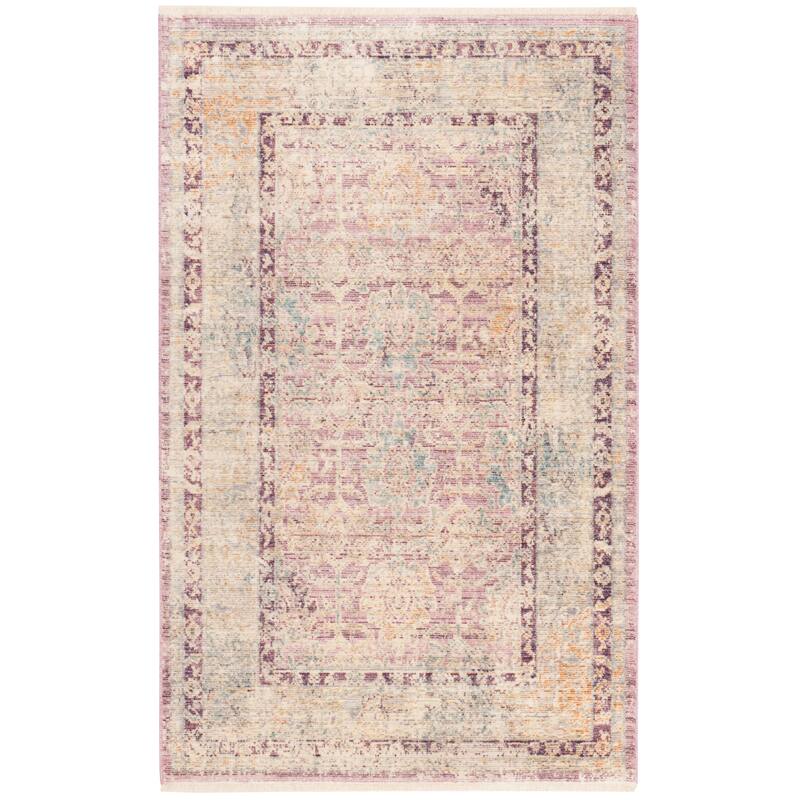 SAFAVIEH Illusion Marci Vintage Boho Oriental Viscose Rug with