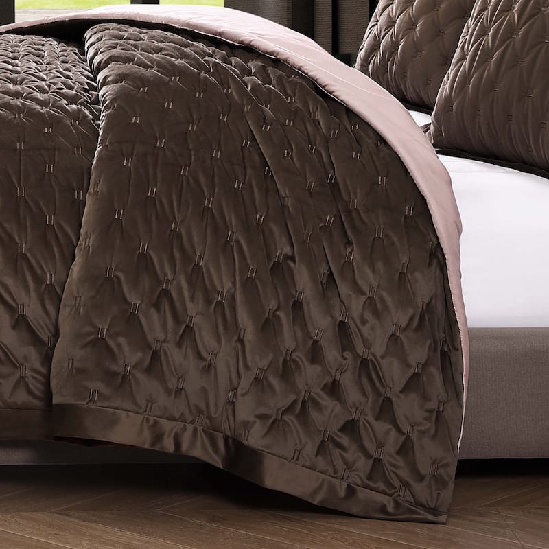 Bebejan 3 Piece Velvet Comforter Set