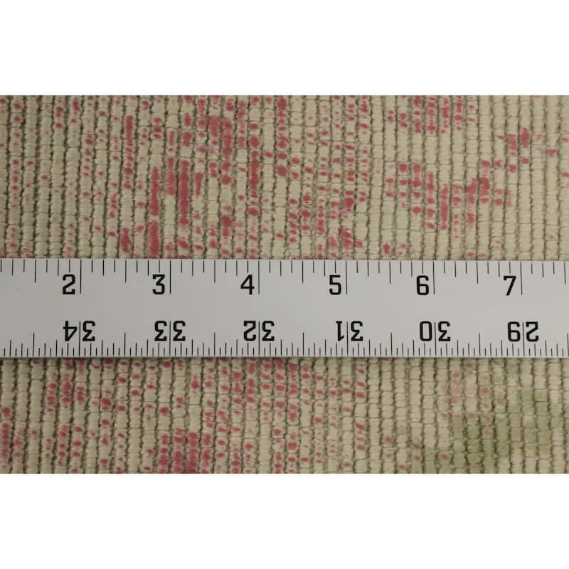 Hand Knotted Oriental Viscose Silk Carpet Modern Abstract Multi-Colored Abstract Area Rug - 5' 5'' X 3' 0''