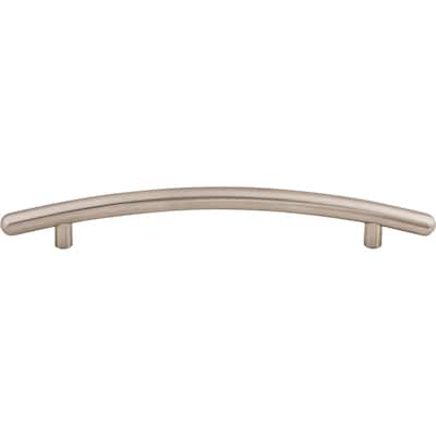 Top Knobs Curved 6-5/16 Inch Center to Center Bar Cabinet Pull from
