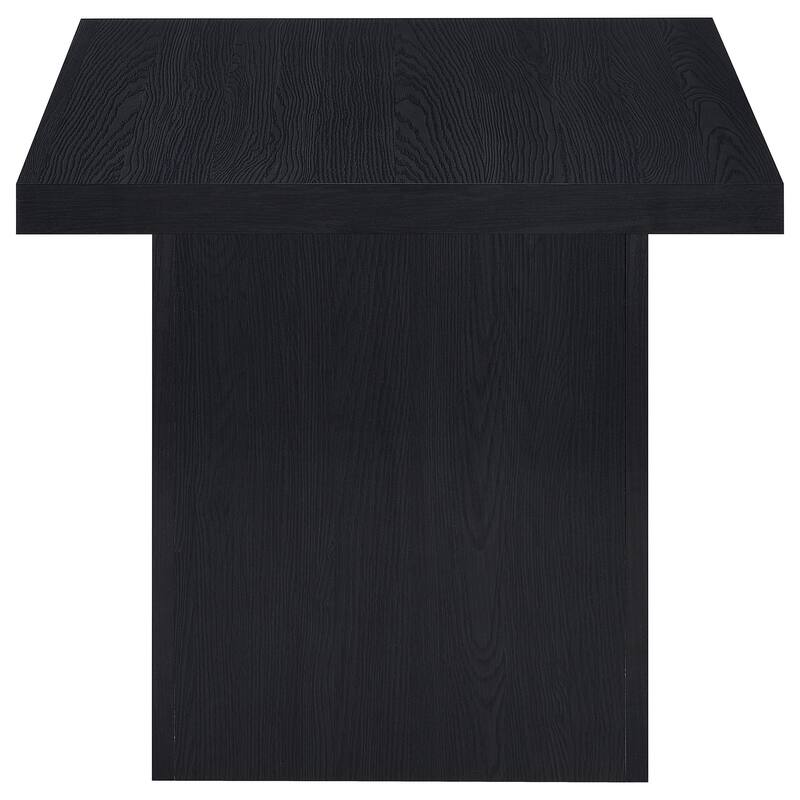 Caroline Black 2-piece Rectangular Coffee and End Table Set
