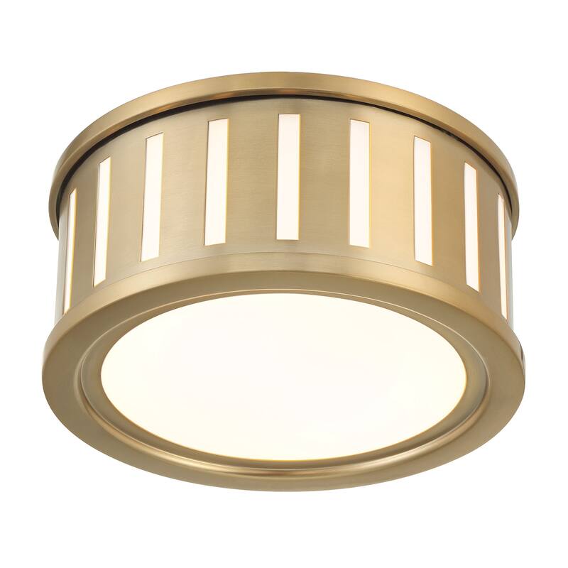 Crystorama Lighting Group KEN-2200 Kendal 2 Light 10" Wide Flush Mount