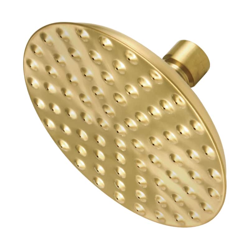 Kingston Brass Victorian 5-1/4-Inch Brass Shower Head - Brushed Brass