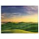 Green Rural Rolling Hills Tuscany - Oversized Landscape Glossy Metal ...