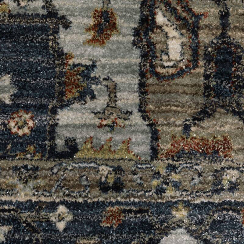 Esme Traditional Center Medallion Area Rug