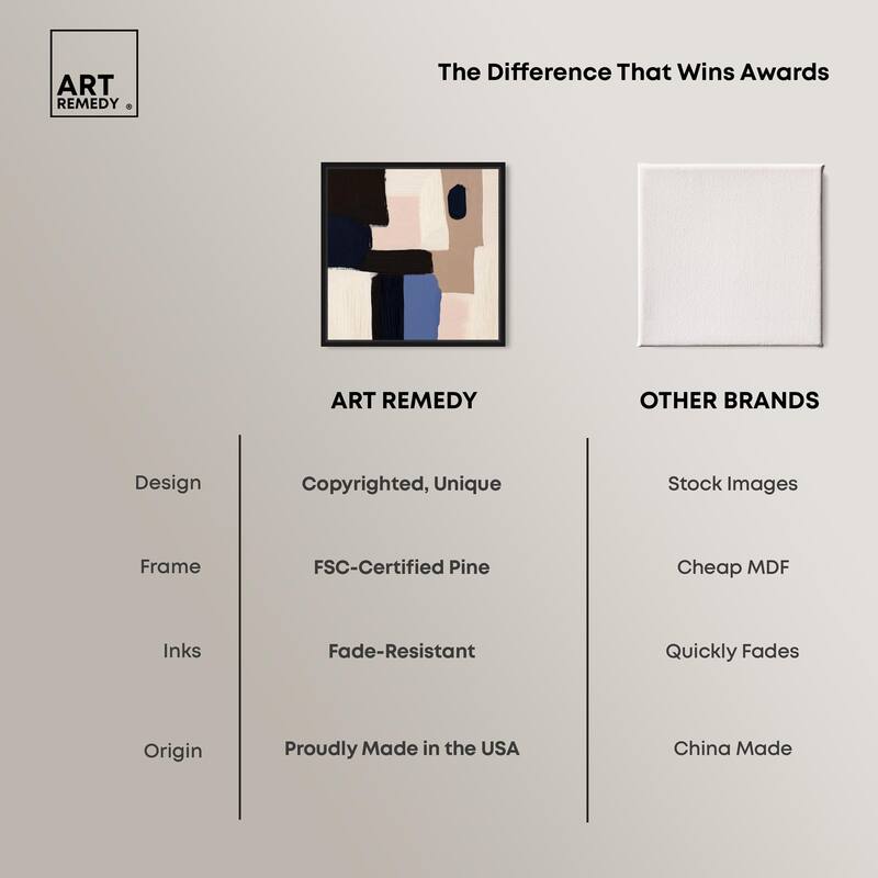 Blue Quietude II Canvas by Art Remedy