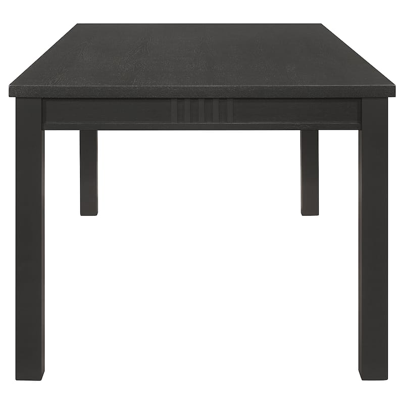 Marbrisa Rectangular 71-inch Wood Dining Table Matte Black