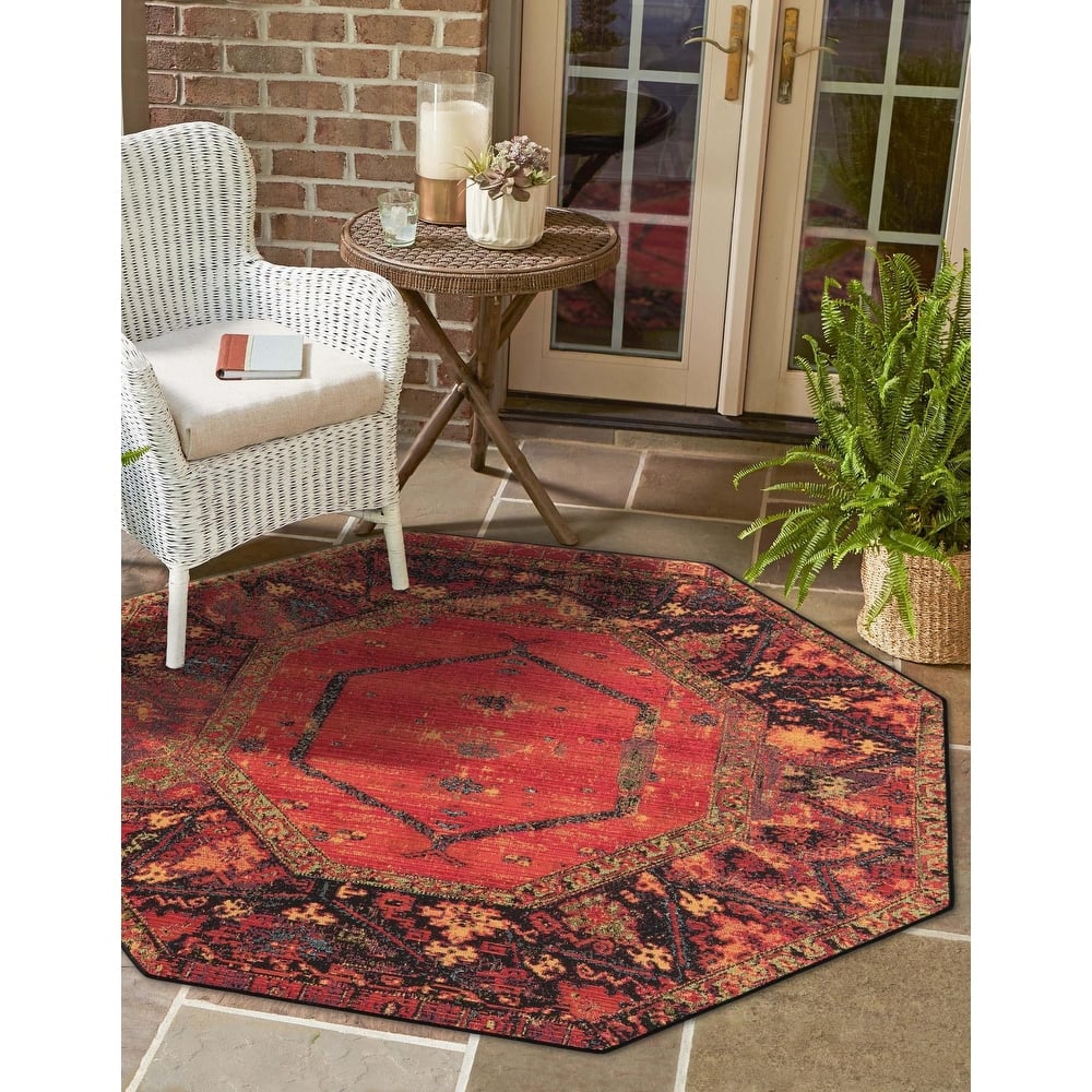 Outdoor Bounder Collection Area Rug