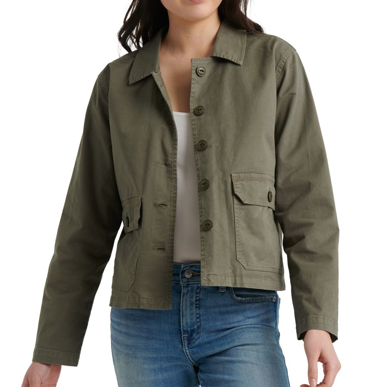 lucky brand army jacket