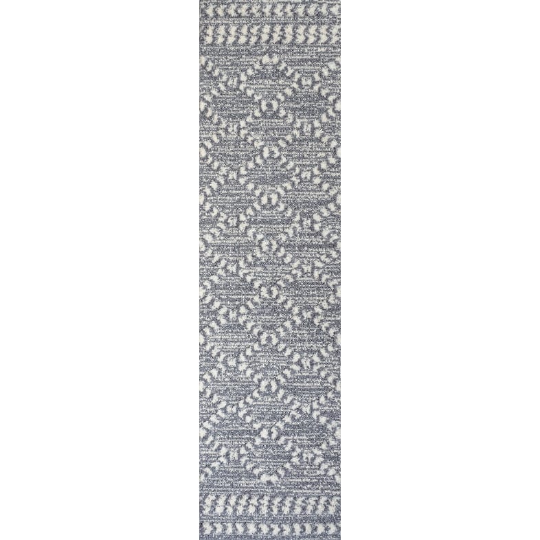 JONATHAN Y Astrid Tropical Leaves Area Rug - 2 X 8