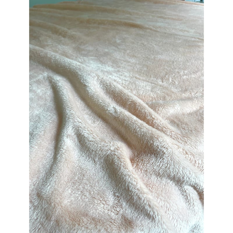 Laurel & Mayfair Softest Plush Blanket, Light Pink